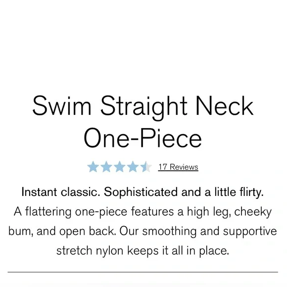 NWOT Red Square Neck One Piece Negative Underwear - Picture 5 of 6